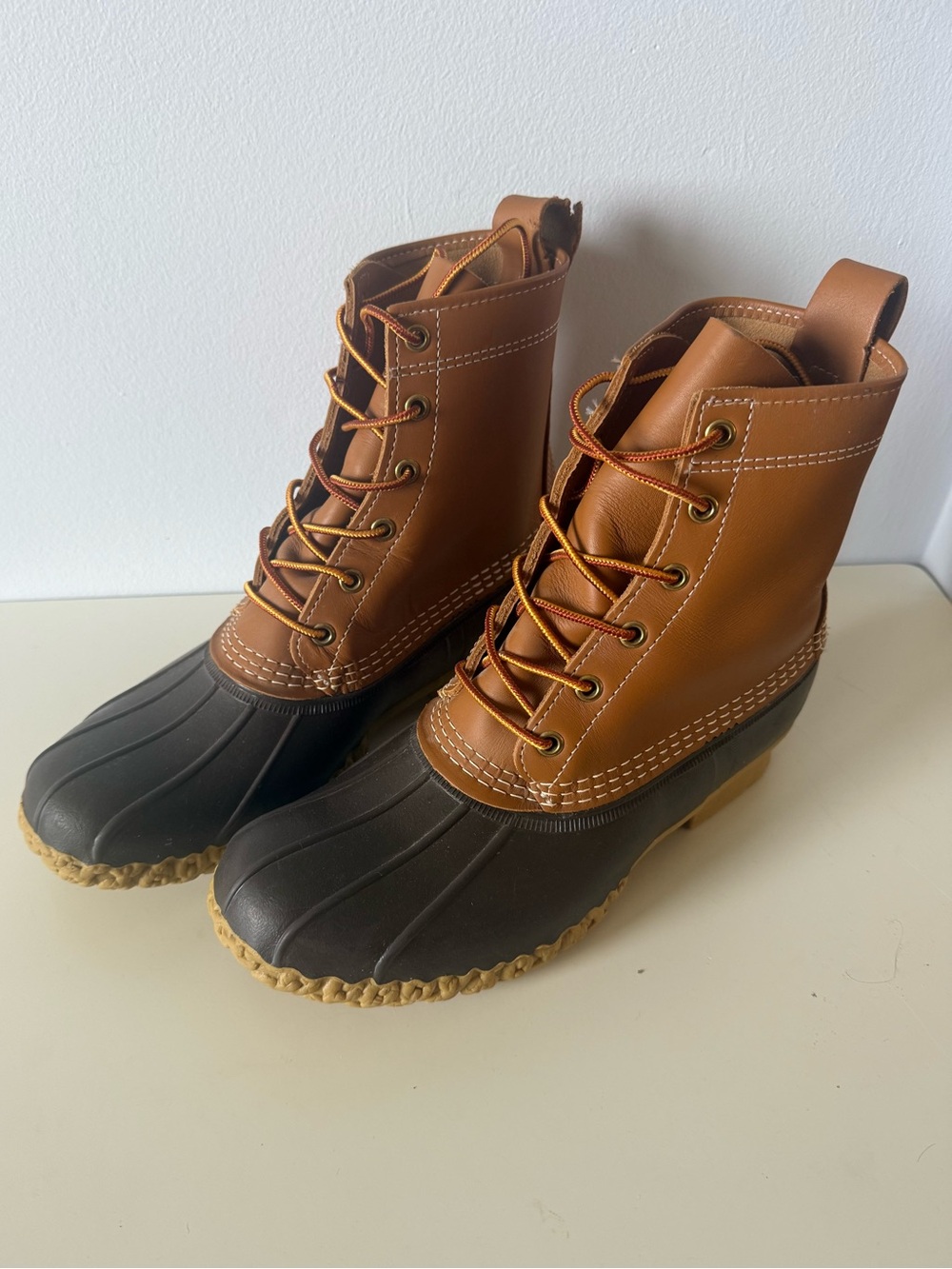 LLBean Bean Boots Women’s Brown and Black Waterproof Duck Boot - Picture 4 of 14